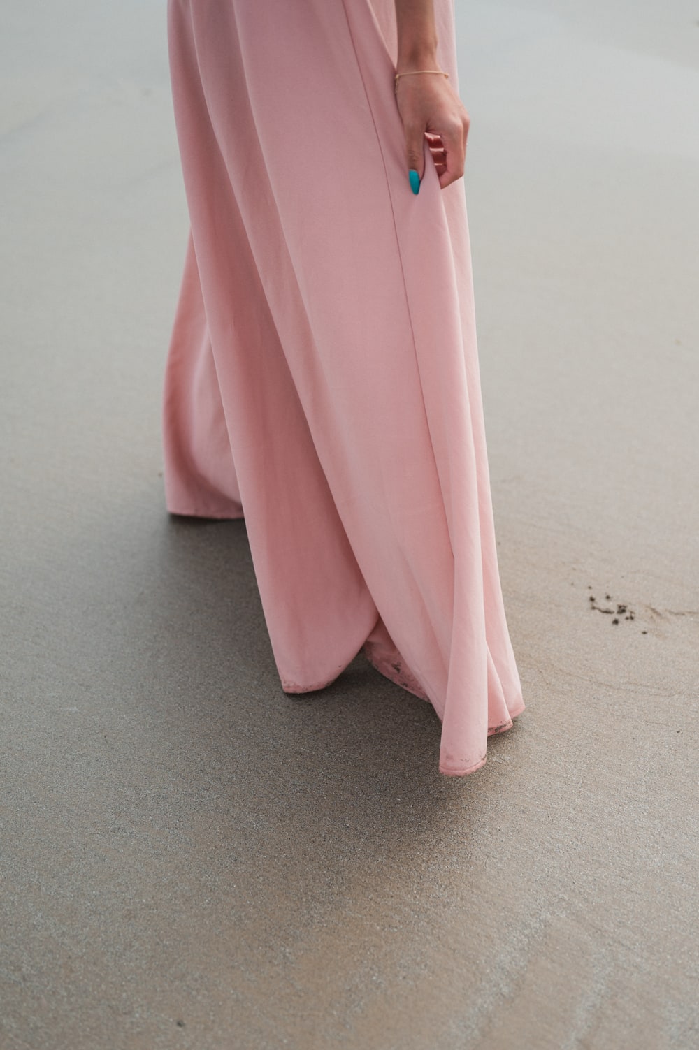 Une robe sur la plage