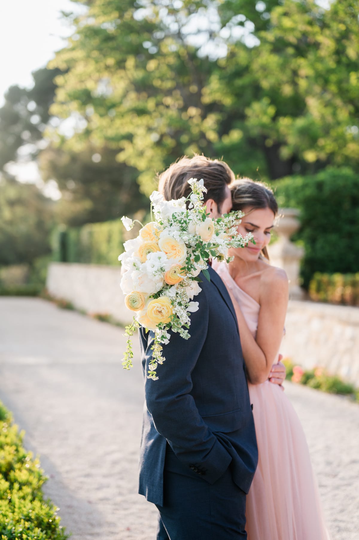 Bouquet de mariée au château de la Gaude