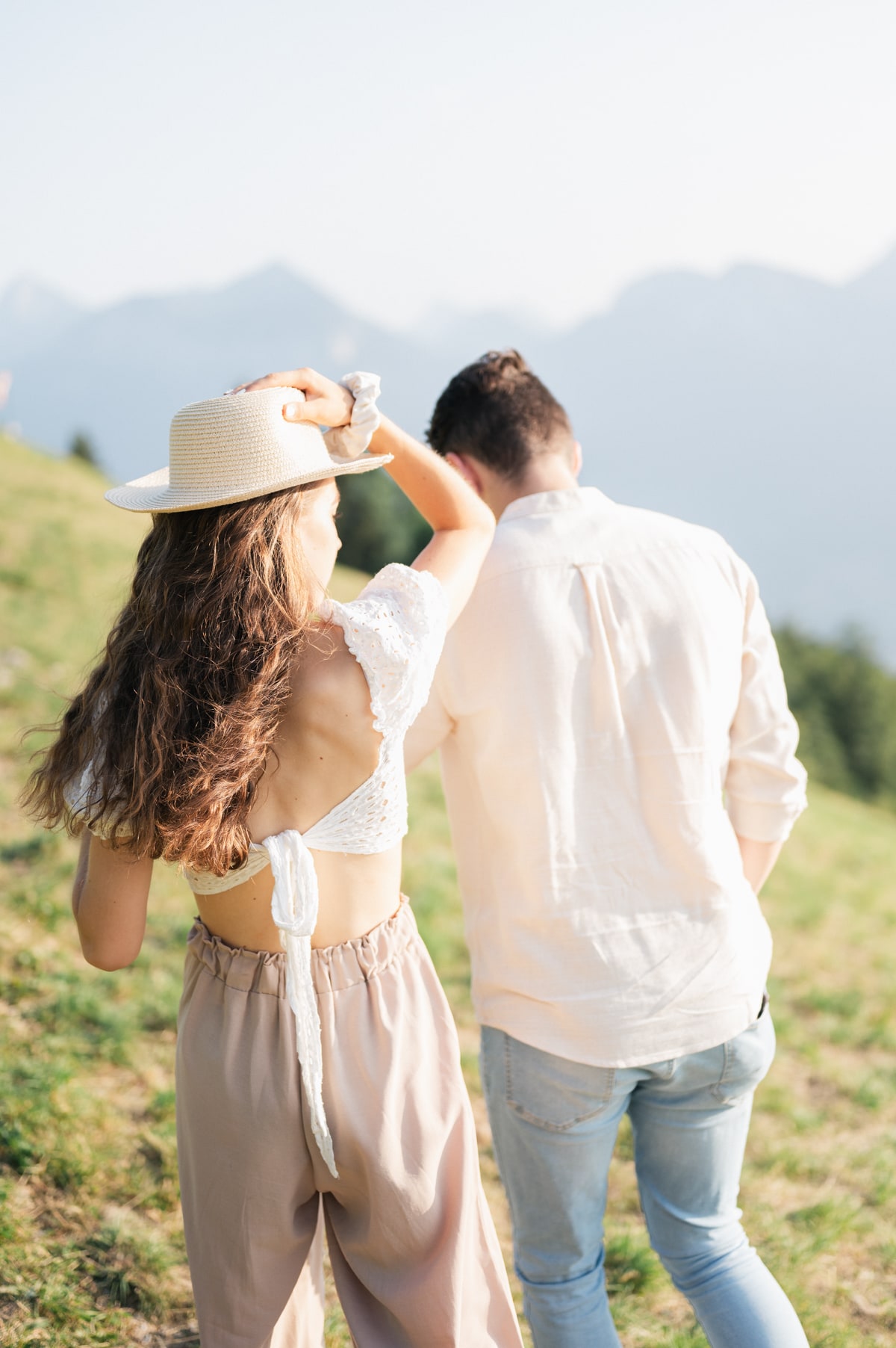 séance engagement à la montagne