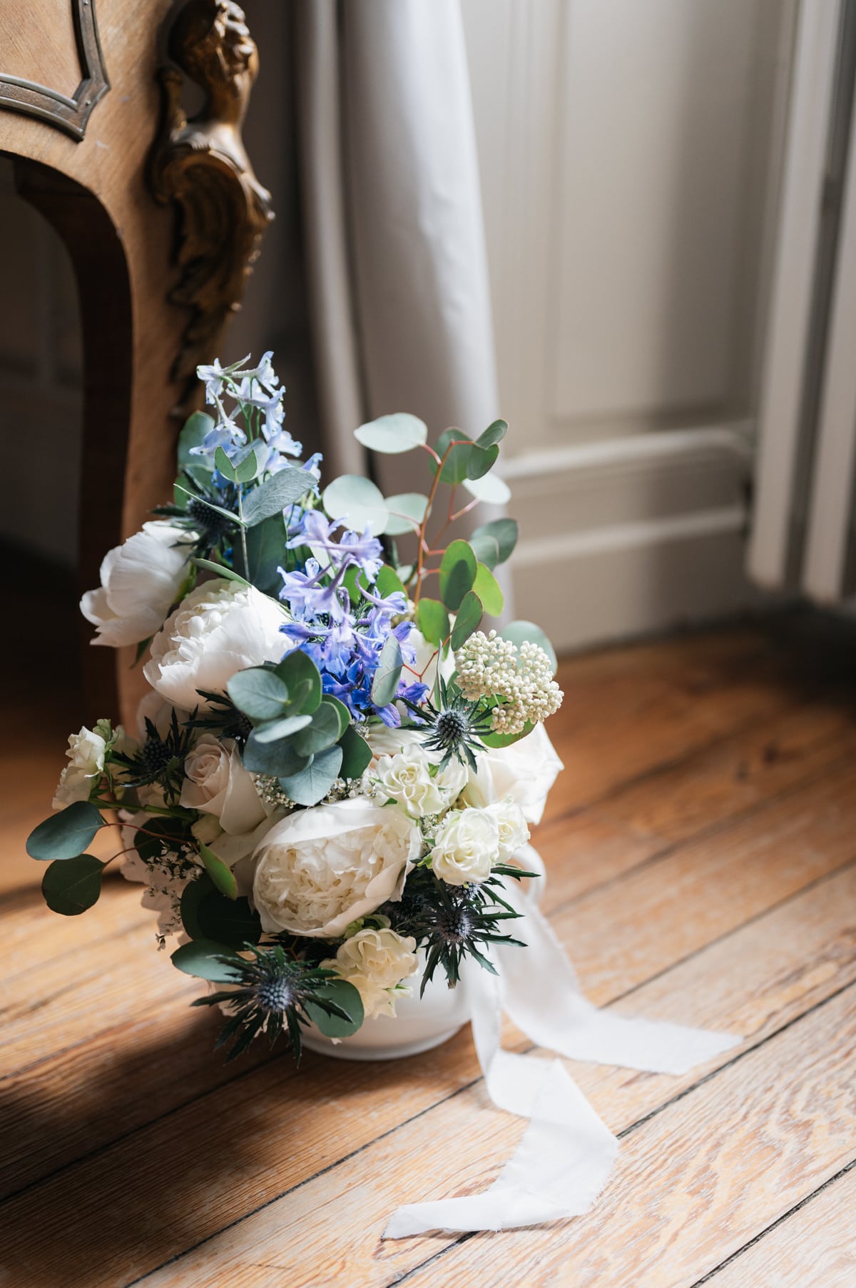 Bouquet de la mariée au château de Saint-Sixt