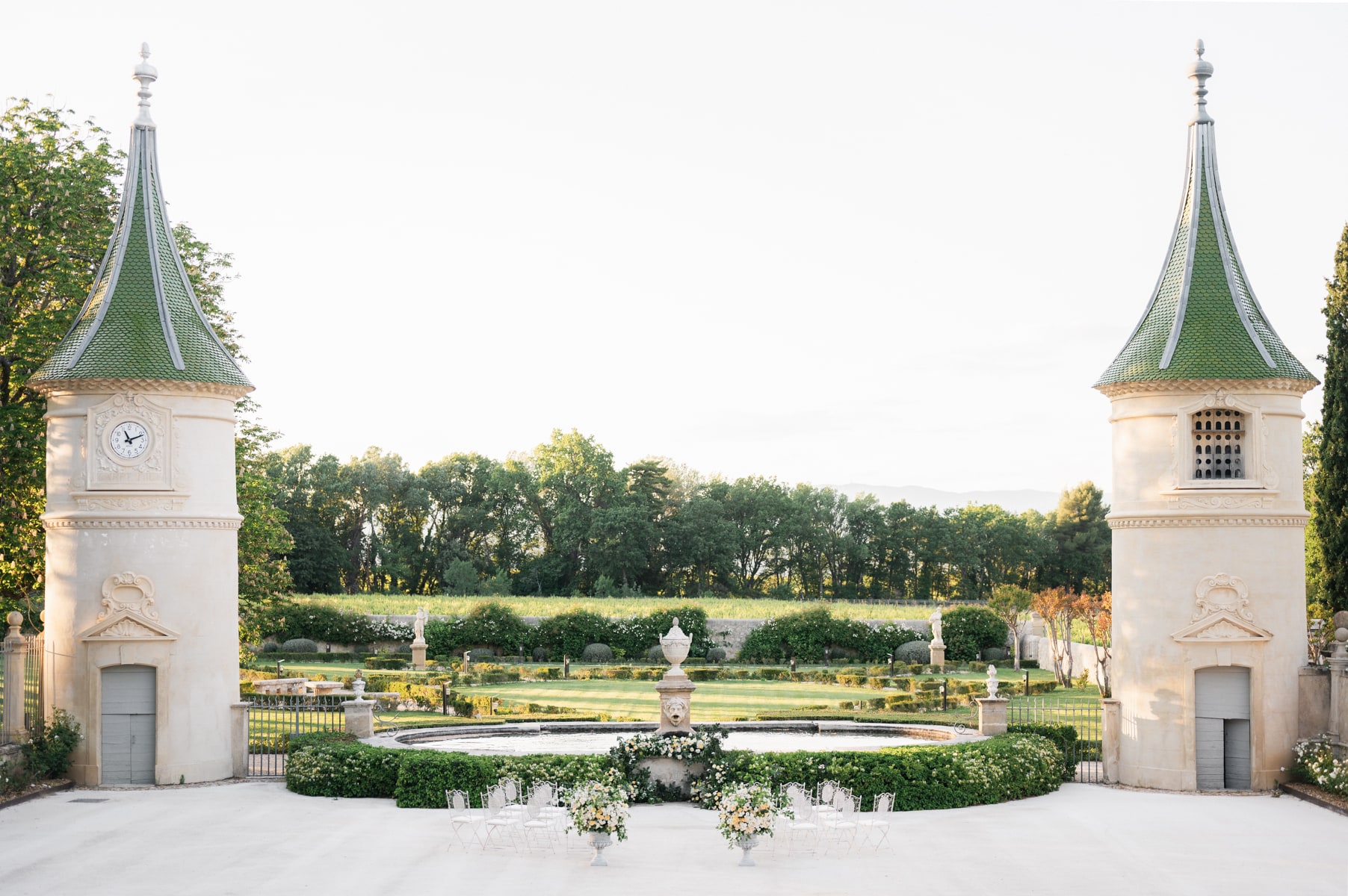 Mariage au château de Fonscolombe