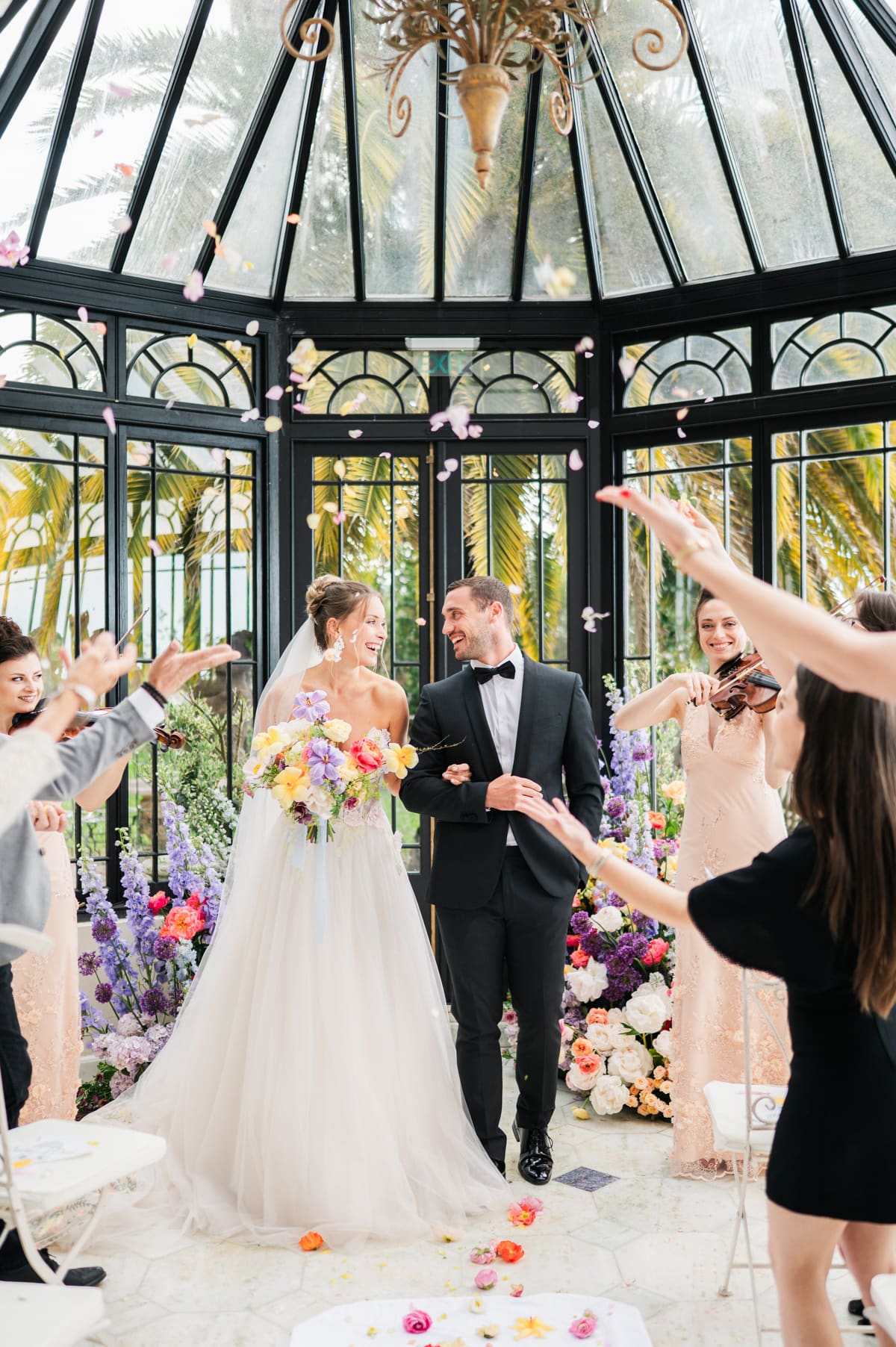 Cérémonie mariage au château Saint Georges