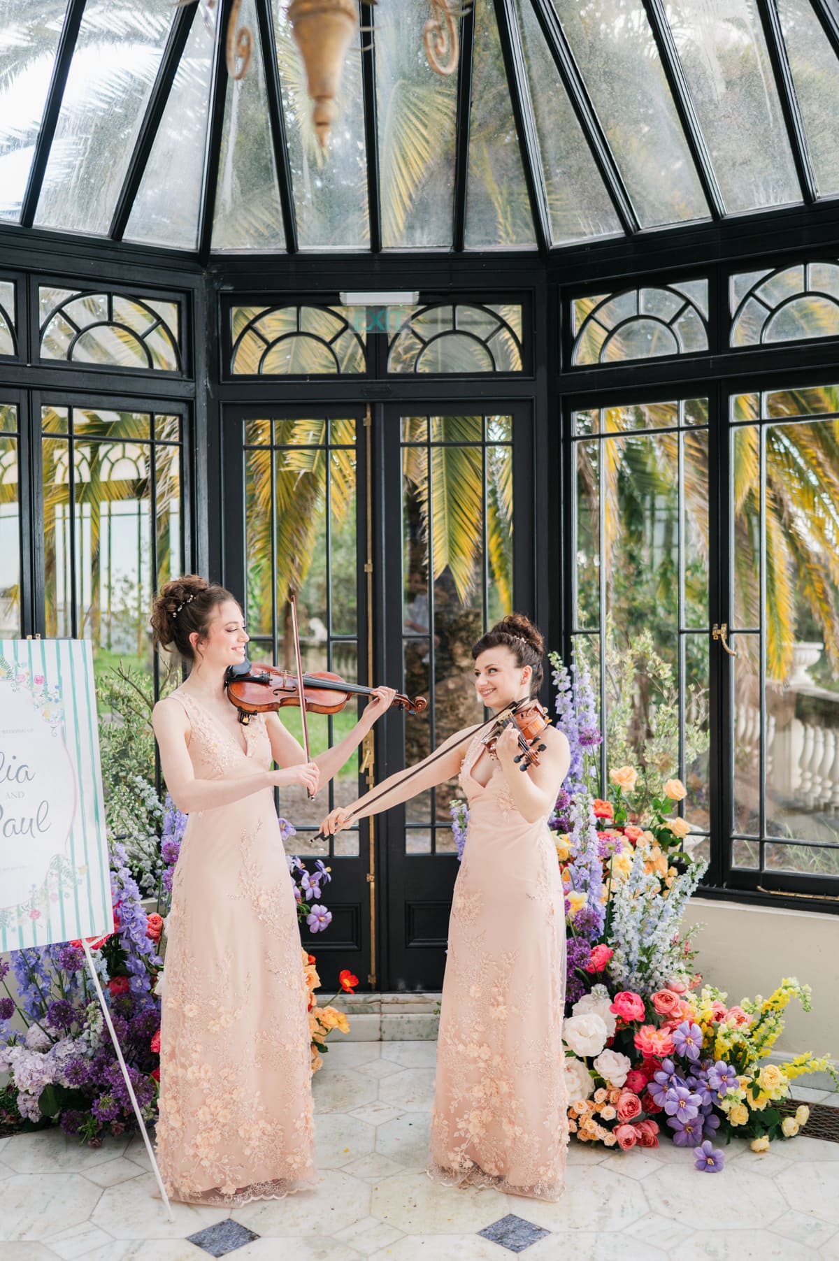 Violoniste mariage au château Saint Georges