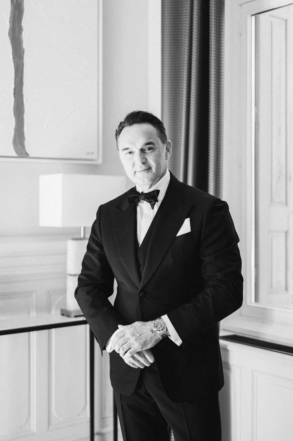 Préparation du marié château des 3 fontaines