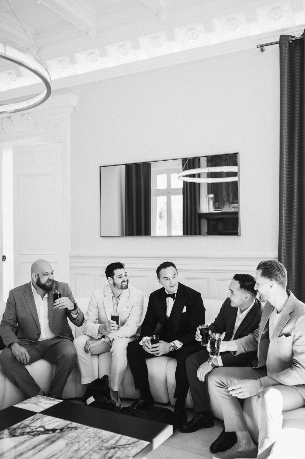 Préparatif du marié