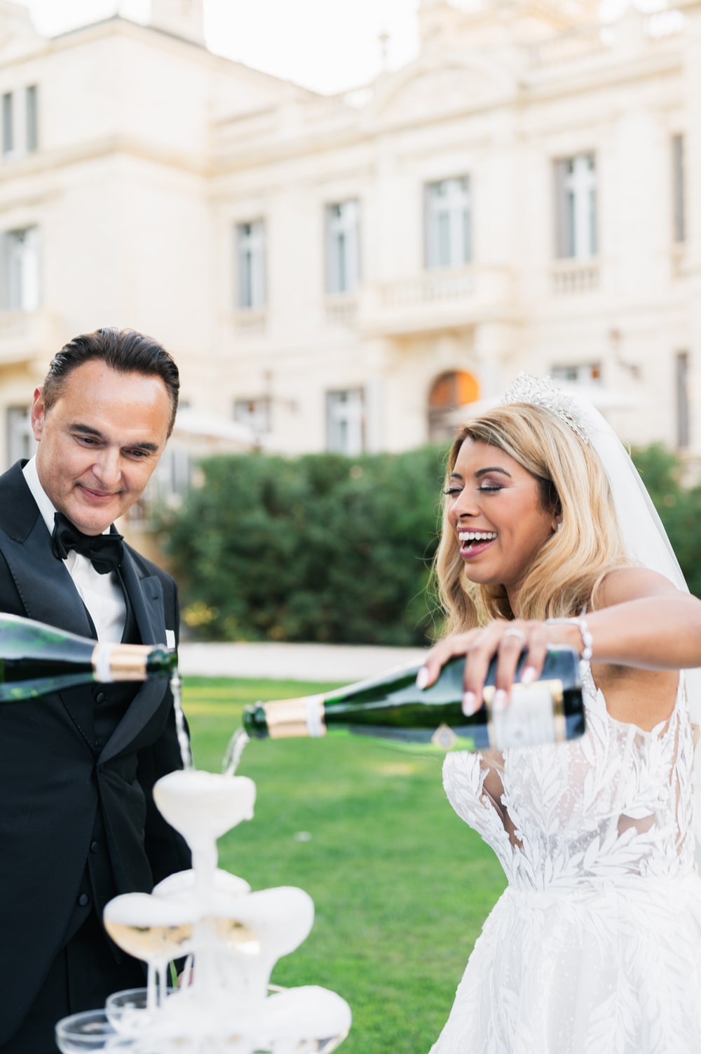 Champaign tower château des 3 Fontaines