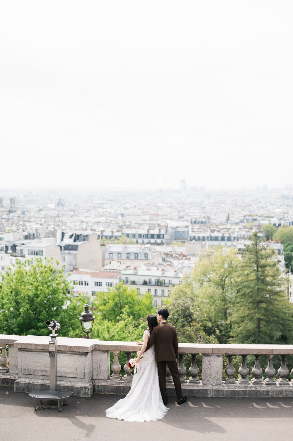 Photo de couple à Montmartre