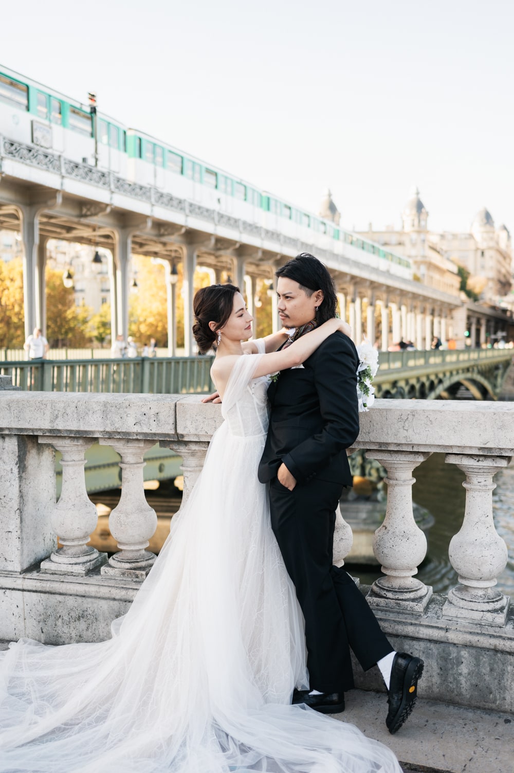 Séance engagement au pont Bir-Hakeim