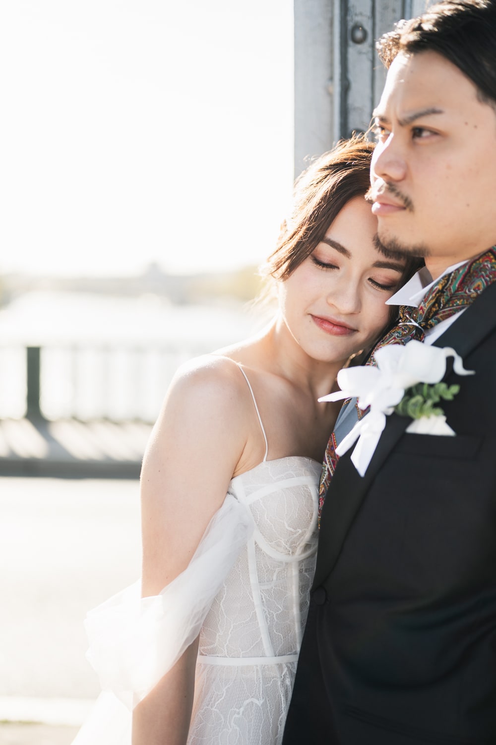 Couple au pont de Bir Hakeim